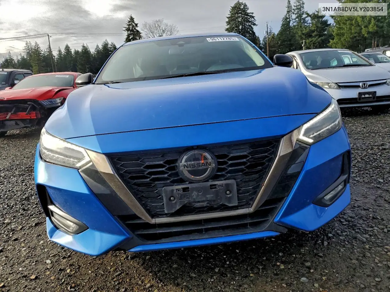 3N1AB8DV5LY203854 2020 Nissan Sentra Sr