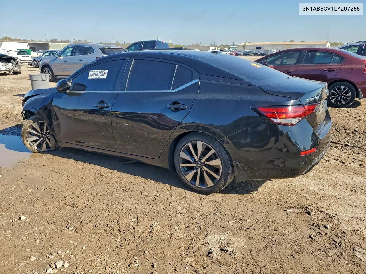 3N1AB8CV1LY207255 2020 Nissan Sentra Sv