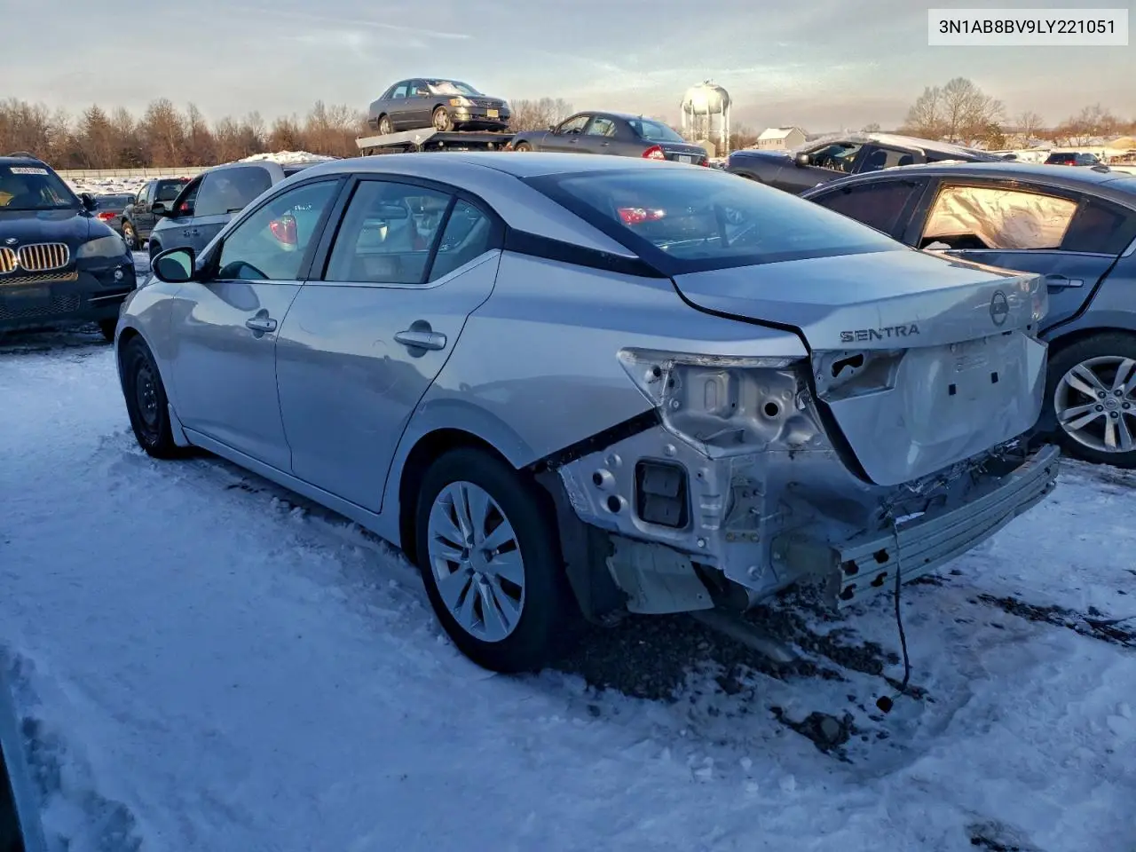 3N1AB8BV9LY221051 2020 Nissan Sentra S