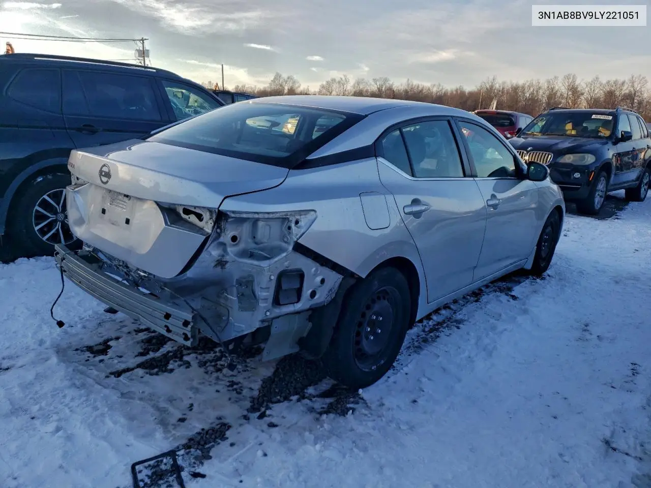 3N1AB8BV9LY221051 2020 Nissan Sentra S