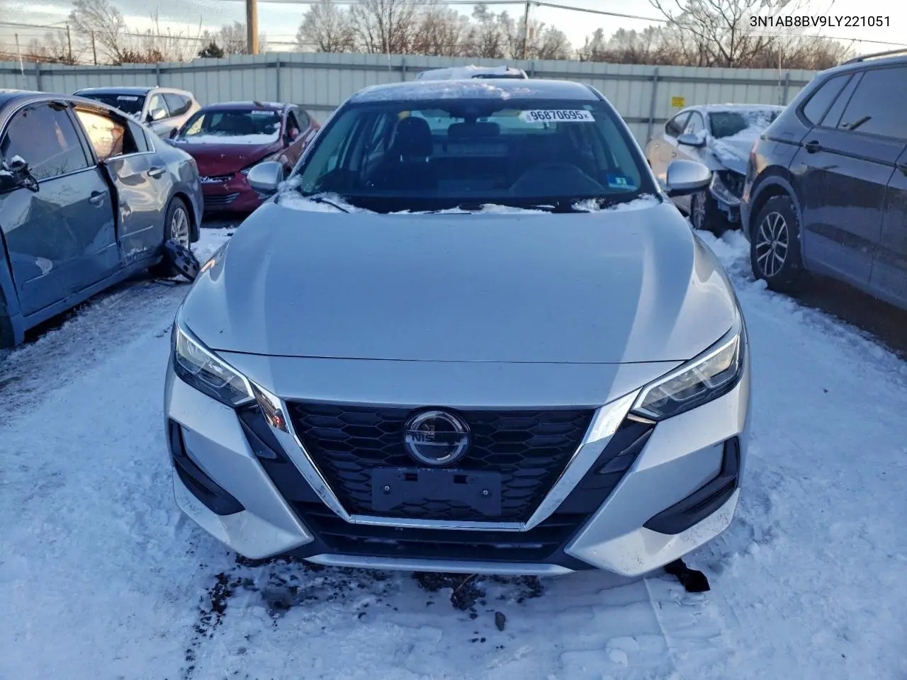 3N1AB8BV9LY221051 2020 Nissan Sentra S