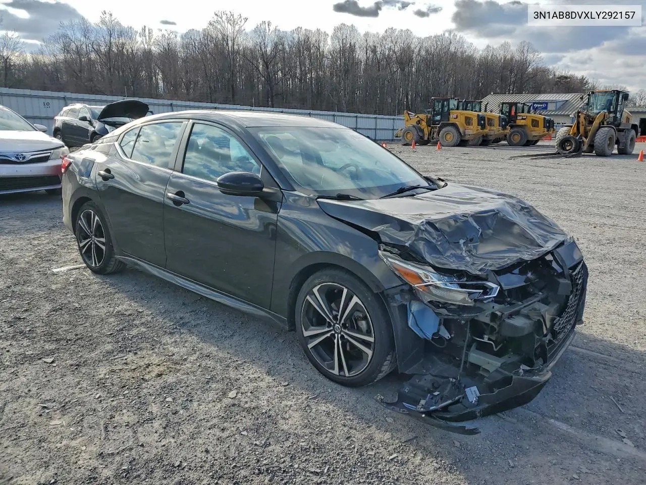 3N1AB8DVXLY292157 2020 Nissan Sentra Sr
