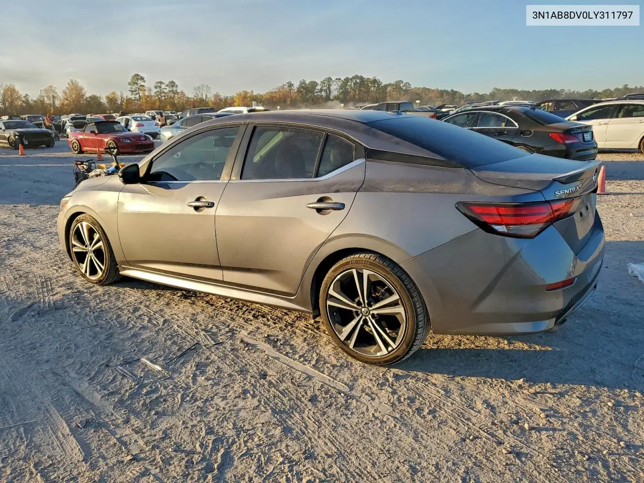 3N1AB8DV0LY311797 2020 Nissan Sentra Sr