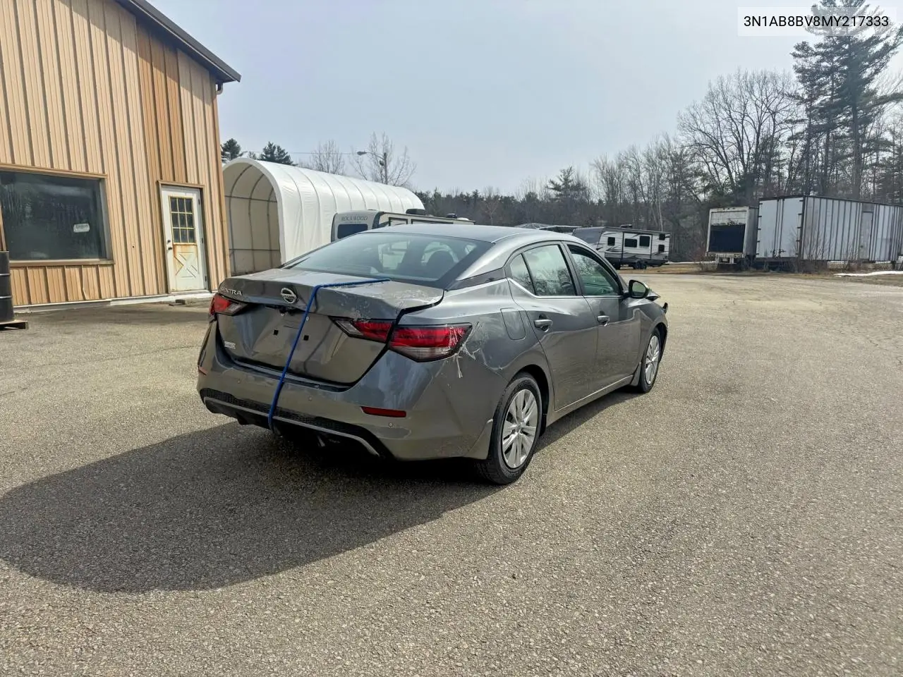3N1AB8BV8MY217333 2021 Nissan Sentra S