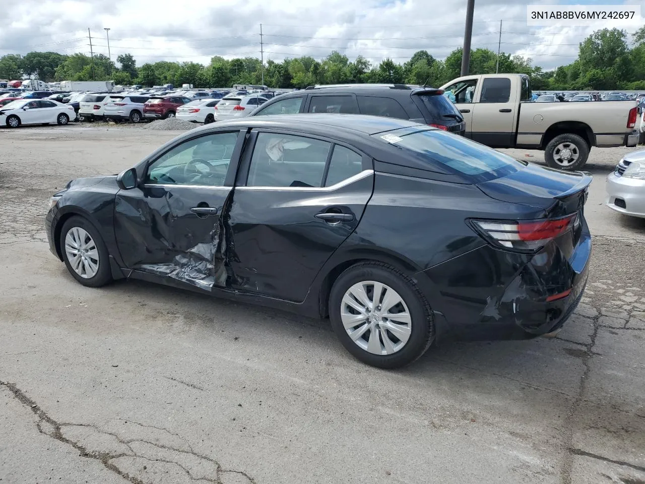 3N1AB8BV6MY242697 2021 Nissan Sentra S