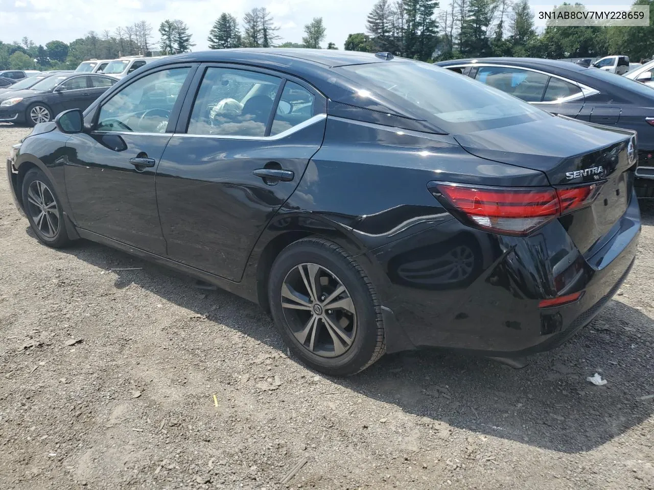 2021 Nissan Sentra Sv VIN: 3N1AB8CV7MY228659 Lot: 62624474