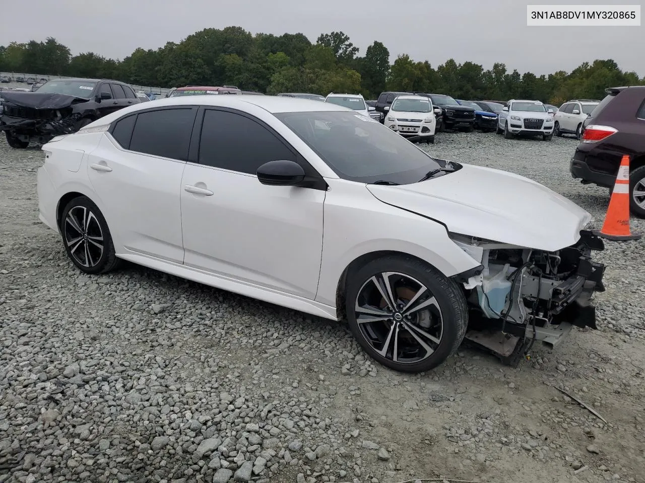 3N1AB8DV1MY320865 2021 Nissan Sentra Sr