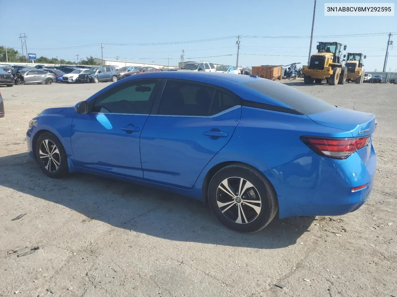 2021 Nissan Sentra Sv VIN: 3N1AB8CV8MY292595 Lot: 71436604