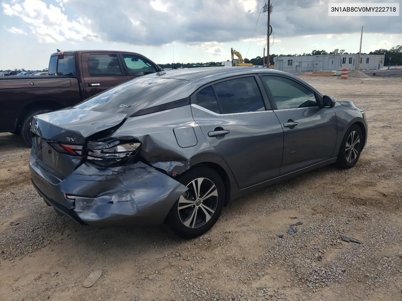 2021 Nissan Sentra Sv VIN: 3N1AB8CV0MY222718 Lot: 71467704