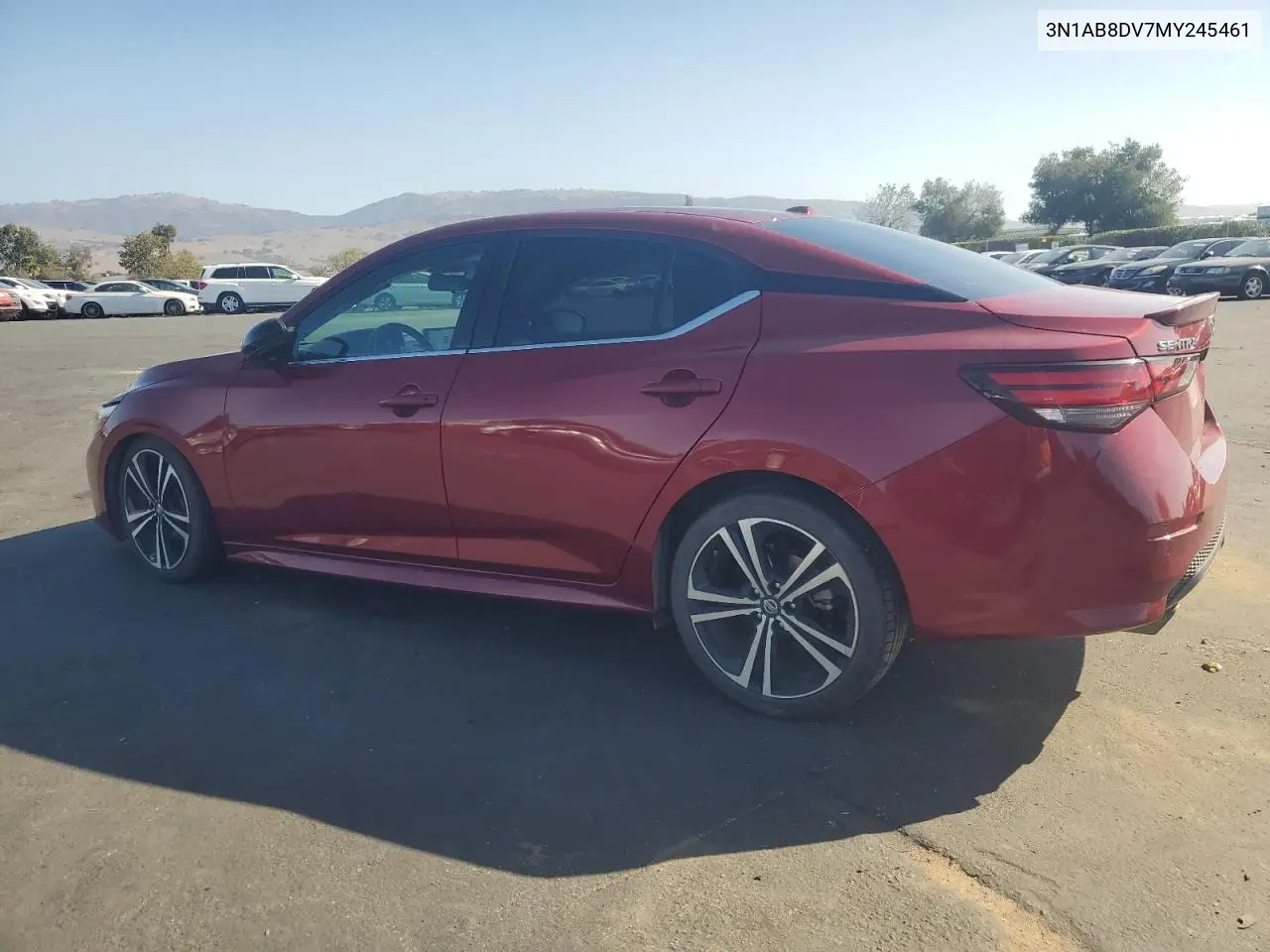 3N1AB8DV7MY245461 2021 Nissan Sentra Sr