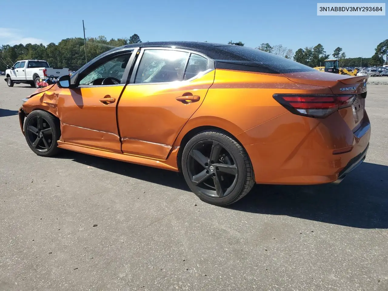 3N1AB8DV3MY293684 2021 Nissan Sentra Sr