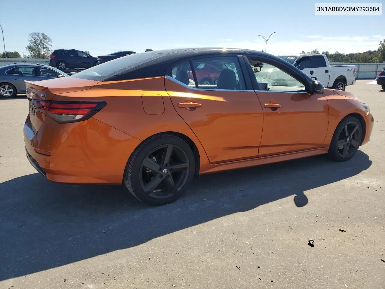 3N1AB8DV3MY293684 2021 Nissan Sentra Sr