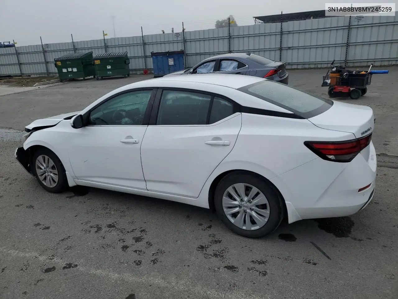 3N1AB8BV8MY245259 2021 Nissan Sentra S