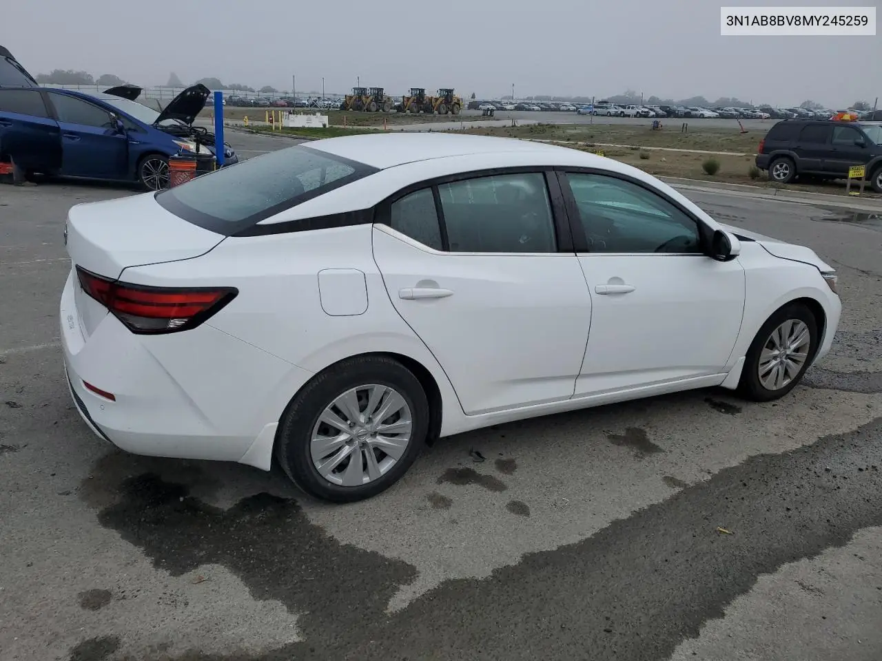 3N1AB8BV8MY245259 2021 Nissan Sentra S