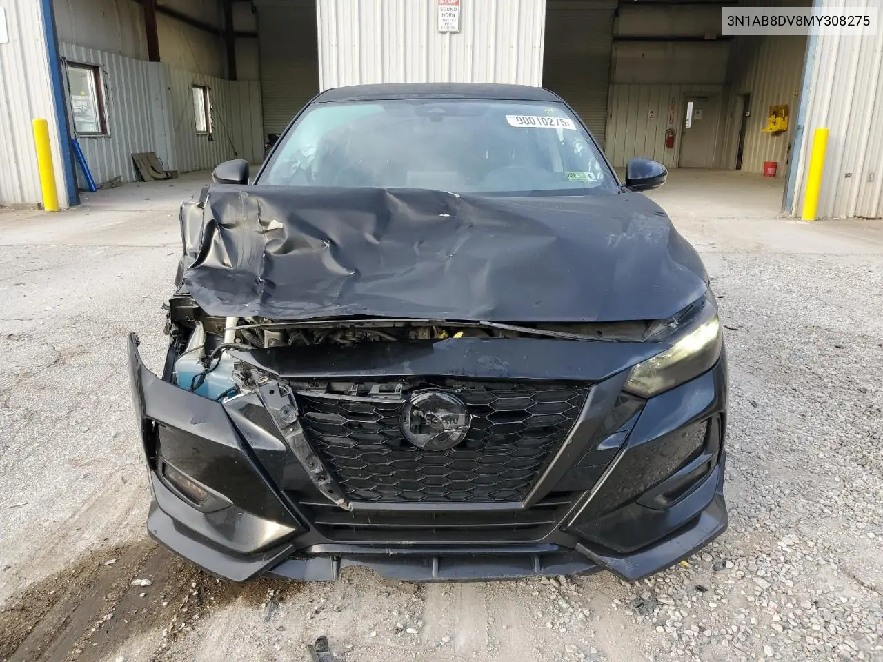 3N1AB8DV8MY308275 2021 Nissan Sentra Sr