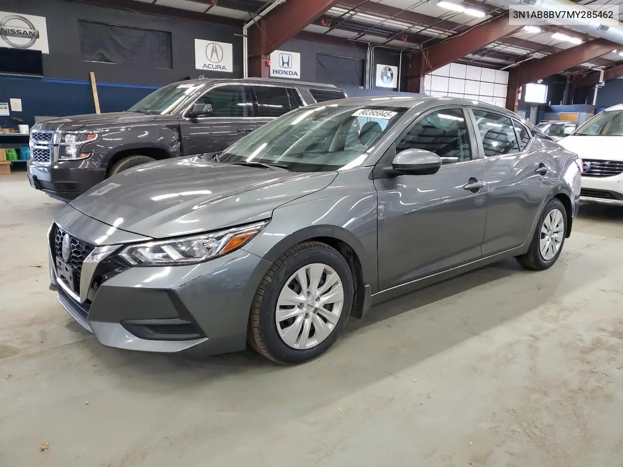 3N1AB8BV7MY285462 2021 Nissan Sentra S