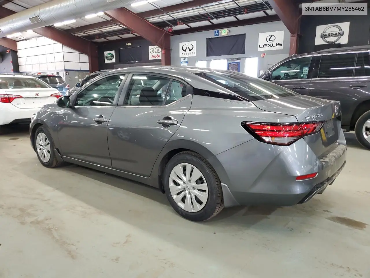 3N1AB8BV7MY285462 2021 Nissan Sentra S