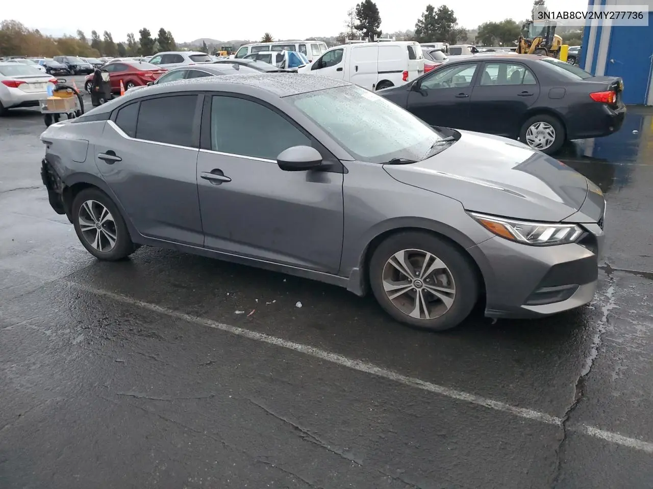 3N1AB8CV2MY277736 2021 Nissan Sentra Sv