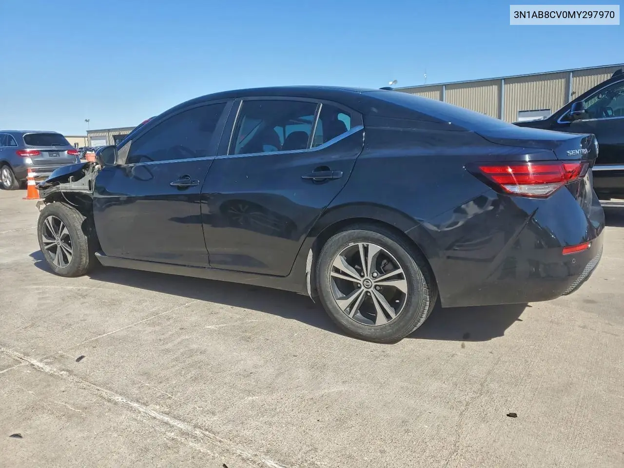 3N1AB8CV0MY297970 2021 Nissan Sentra Sv