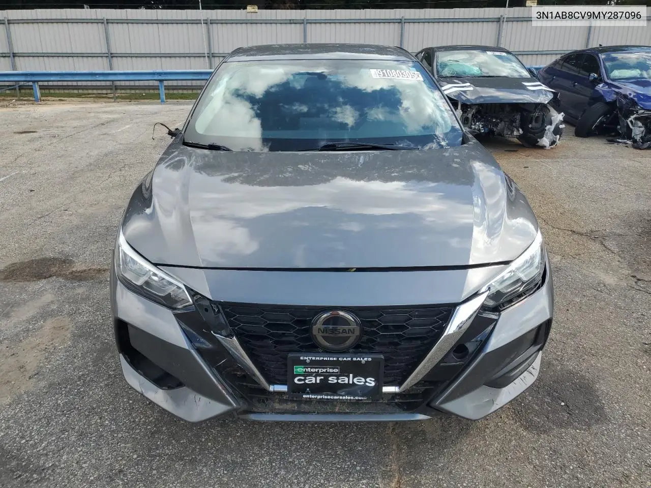 3N1AB8CV9MY287096 2021 Nissan Sentra Sv