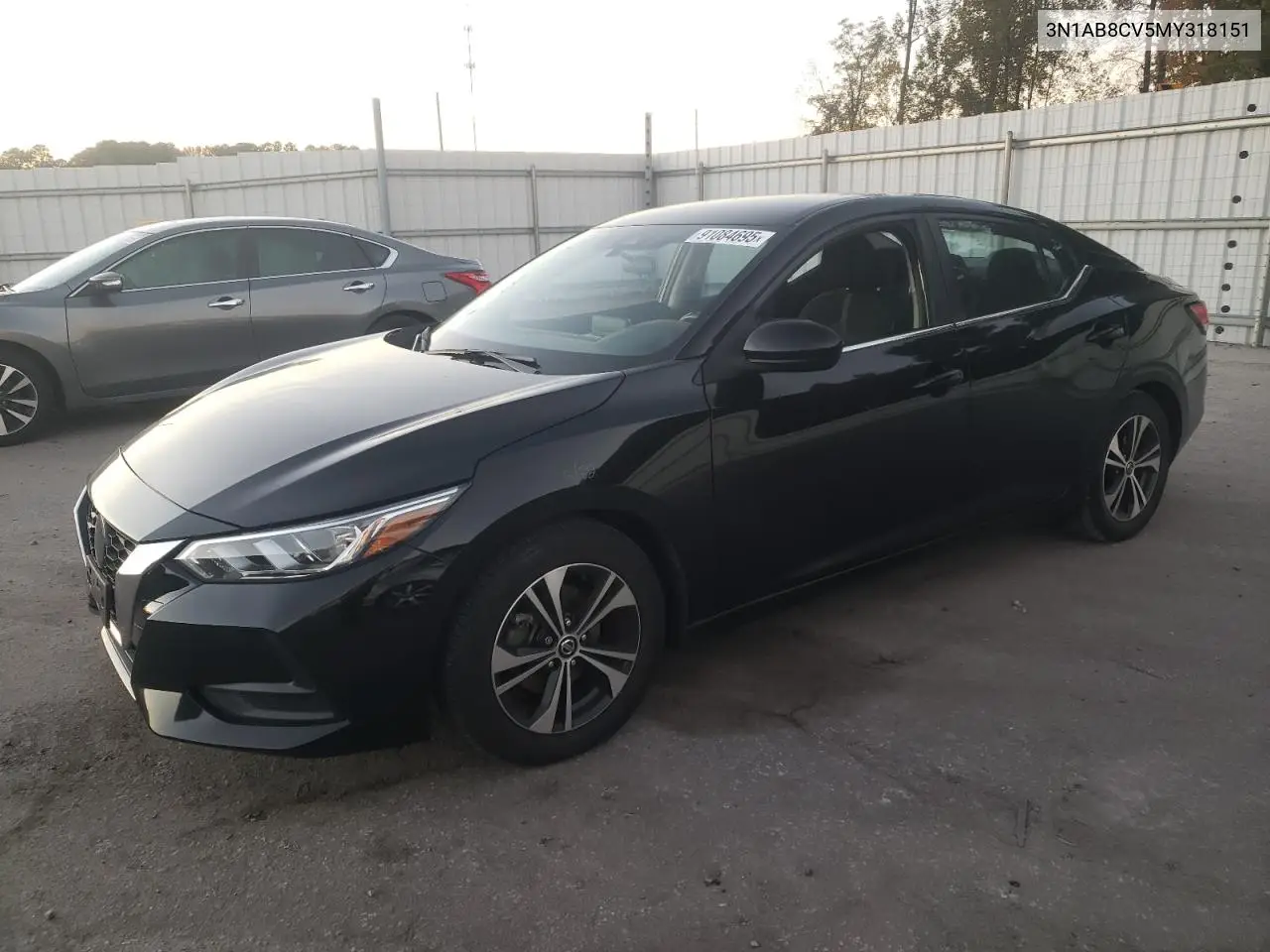 3N1AB8CV5MY318151 2021 Nissan Sentra Sv