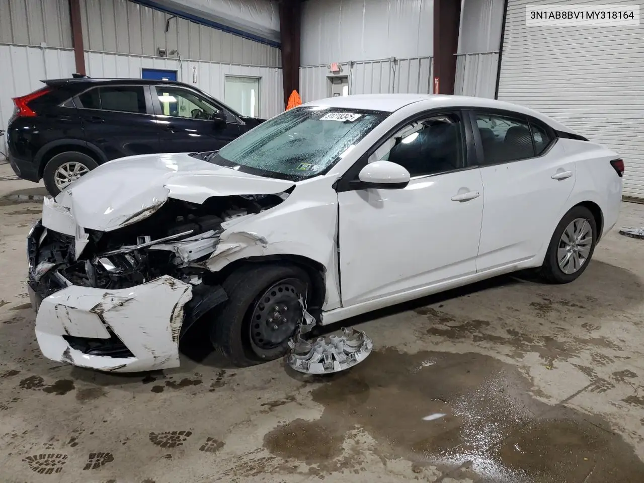 3N1AB8BV1MY318164 2021 Nissan Sentra S