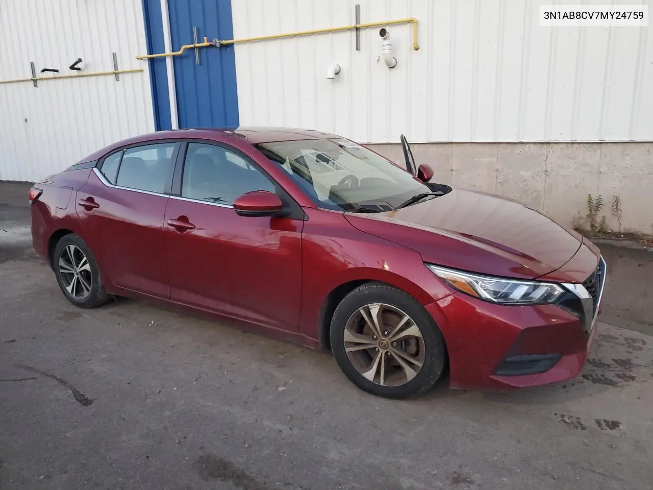 3N1ABSCV7MY214759 2021 Nissan Sentra Sv