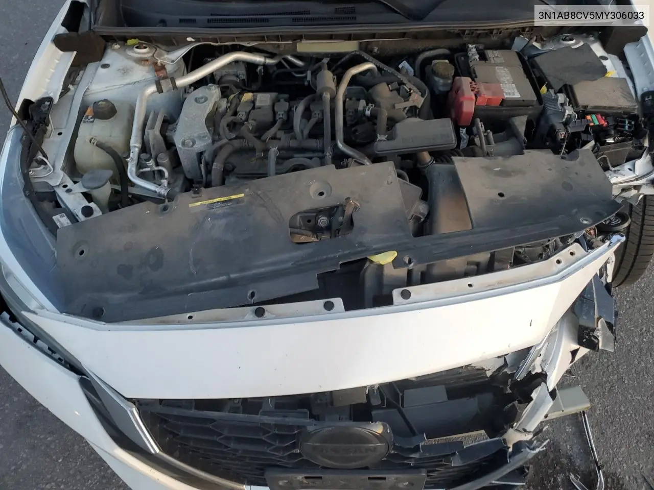 3N1AB8CV5MY306033 2021 Nissan Sentra Sv