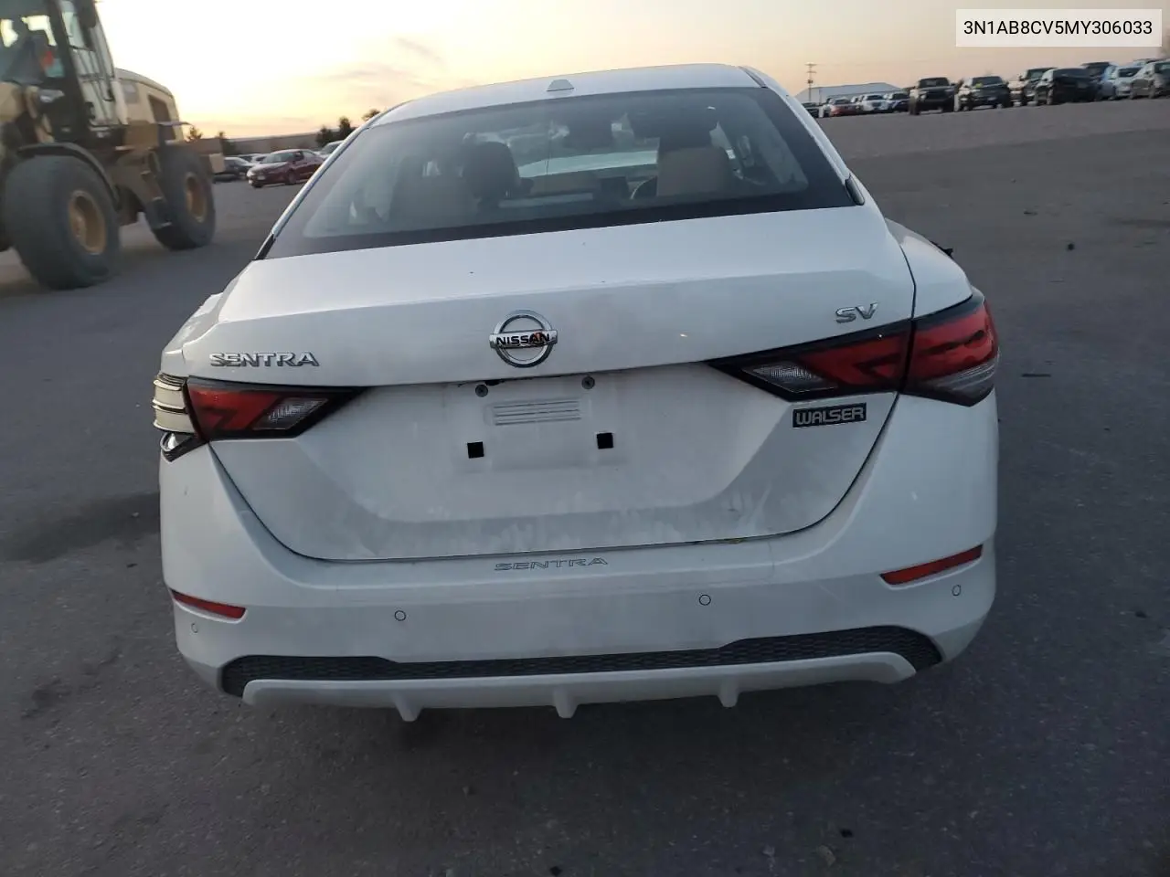 3N1AB8CV5MY306033 2021 Nissan Sentra Sv