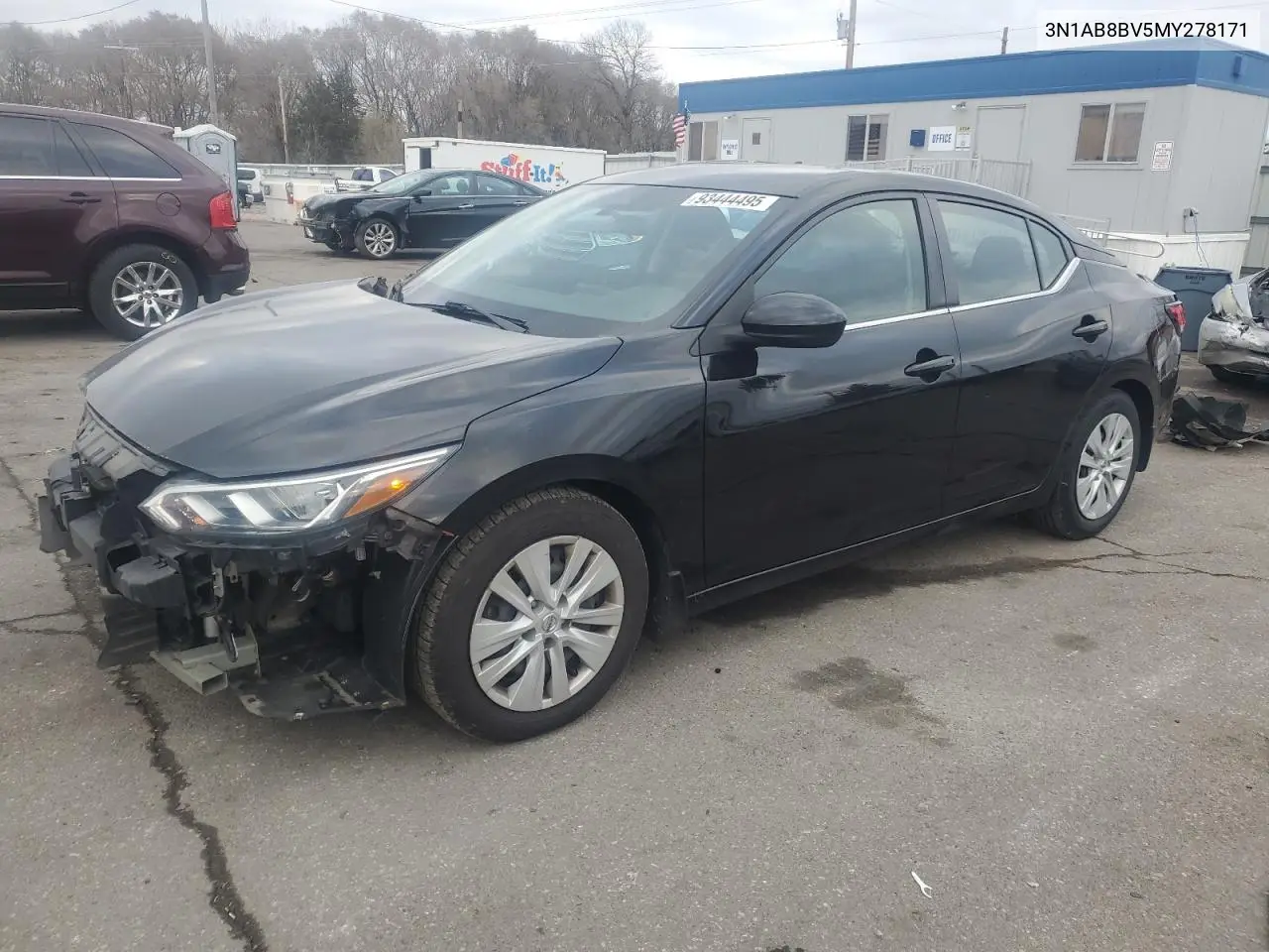 3N1AB8BV5MY278171 2021 Nissan Sentra S