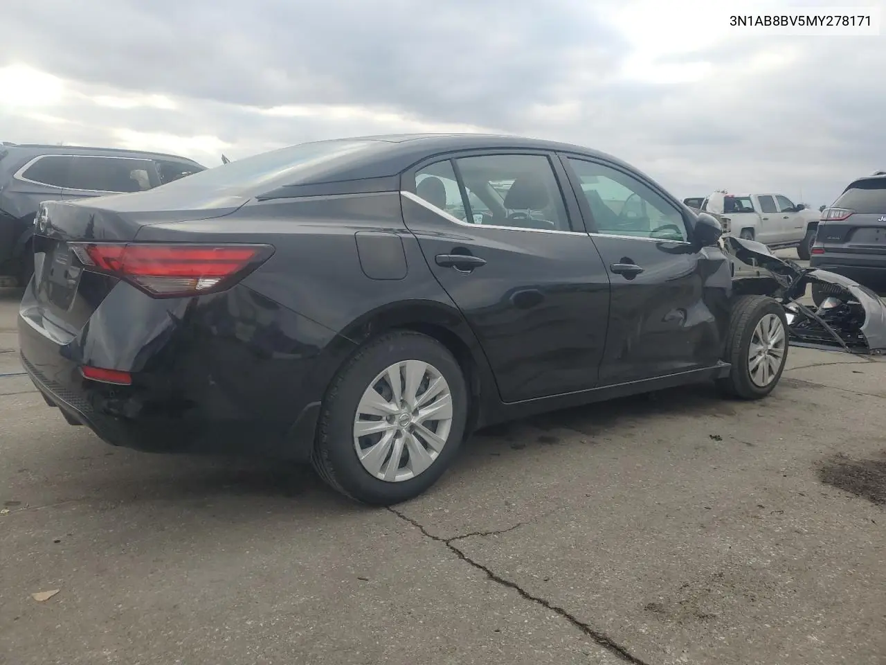 3N1AB8BV5MY278171 2021 Nissan Sentra S