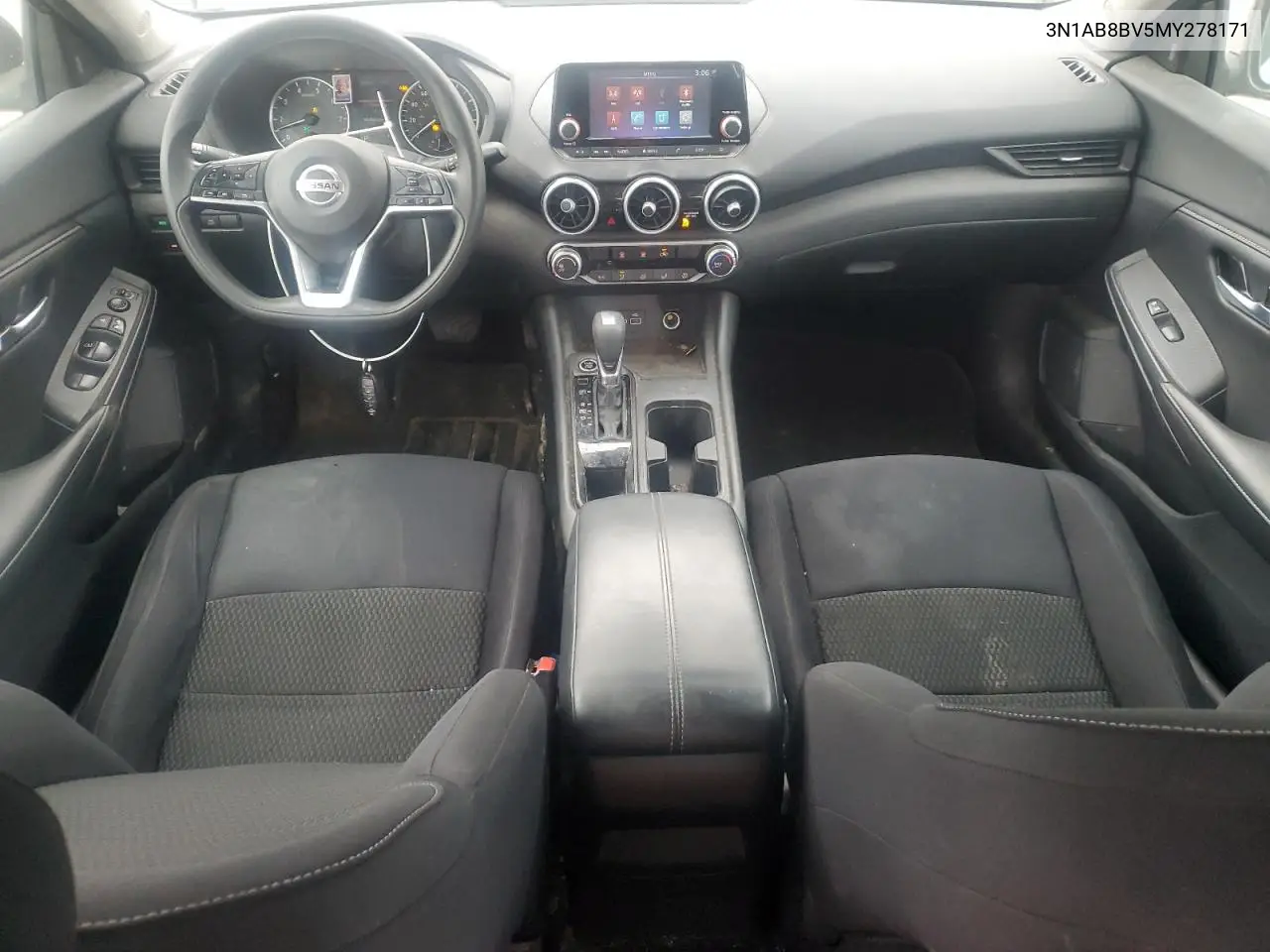 3N1AB8BV5MY278171 2021 Nissan Sentra S