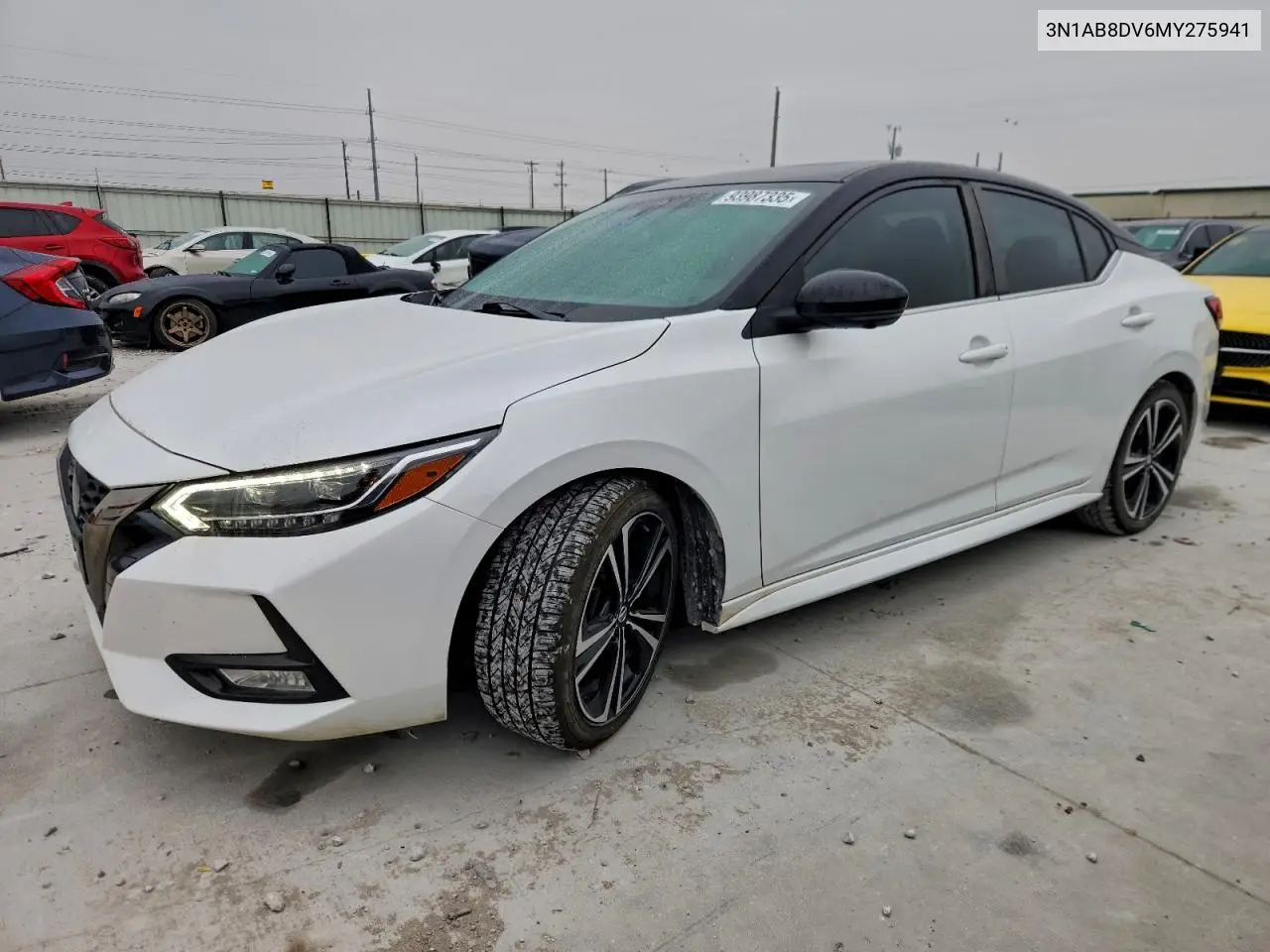 3N1AB8DV6MY275941 2021 Nissan Sentra Sr