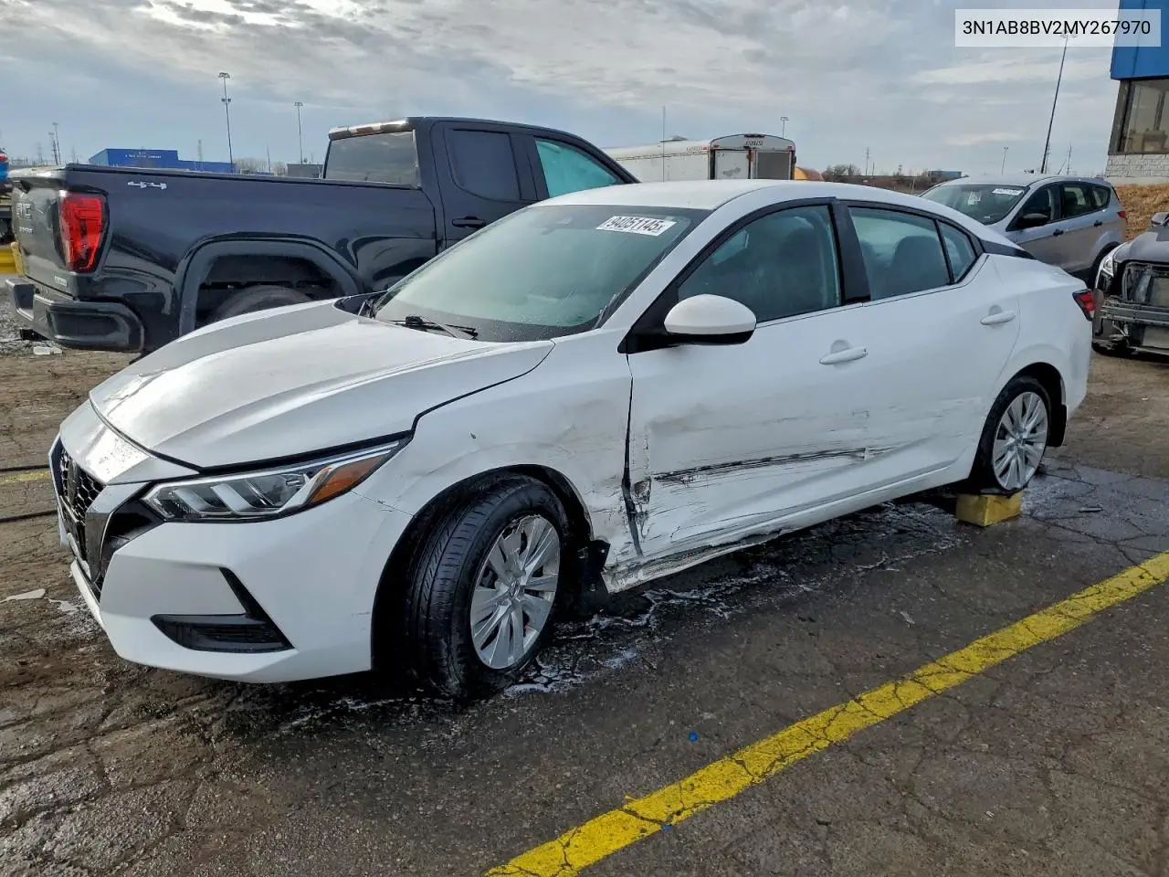 3N1AB8BV2MY267970 2021 Nissan Sentra S