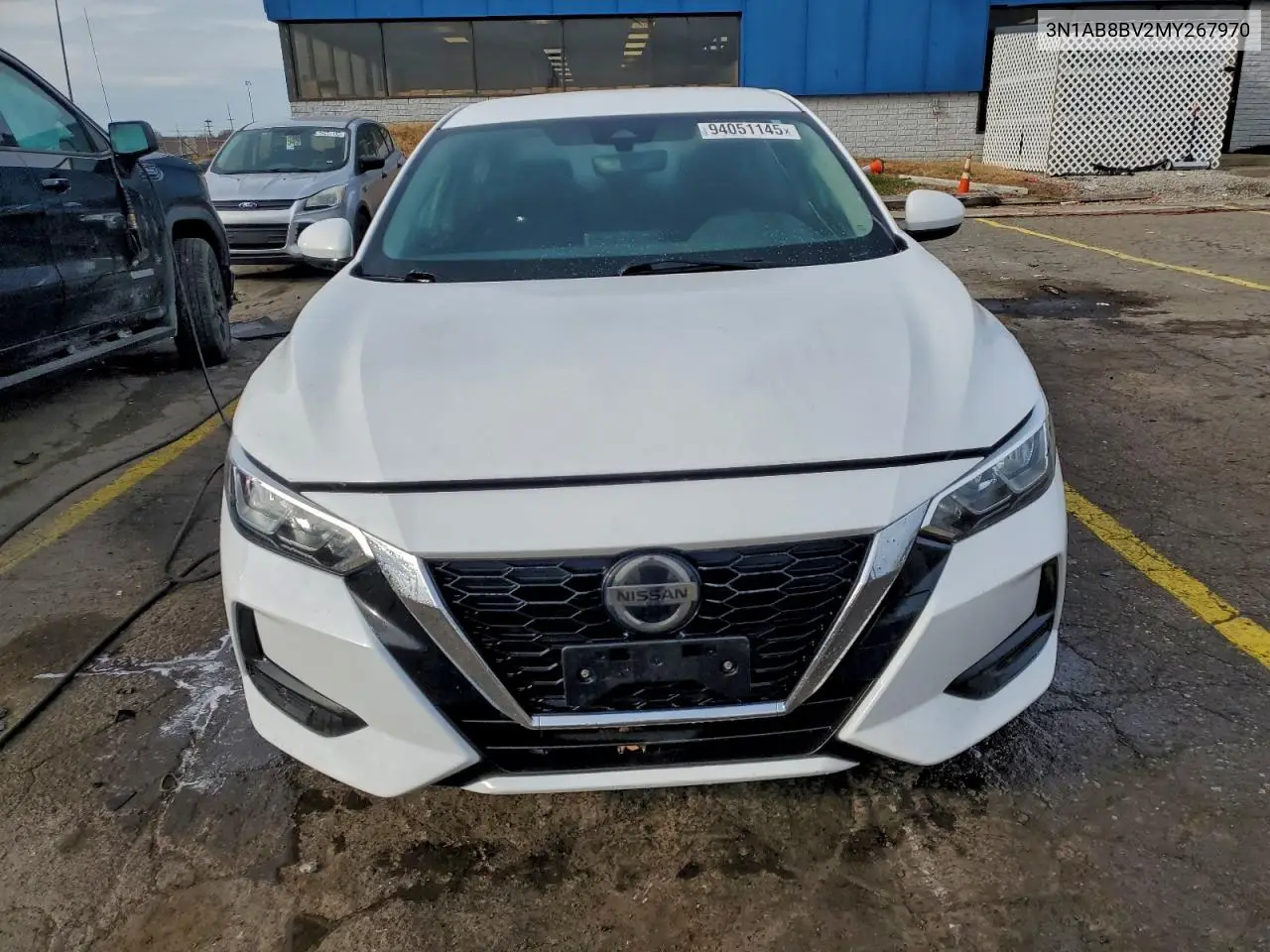 3N1AB8BV2MY267970 2021 Nissan Sentra S