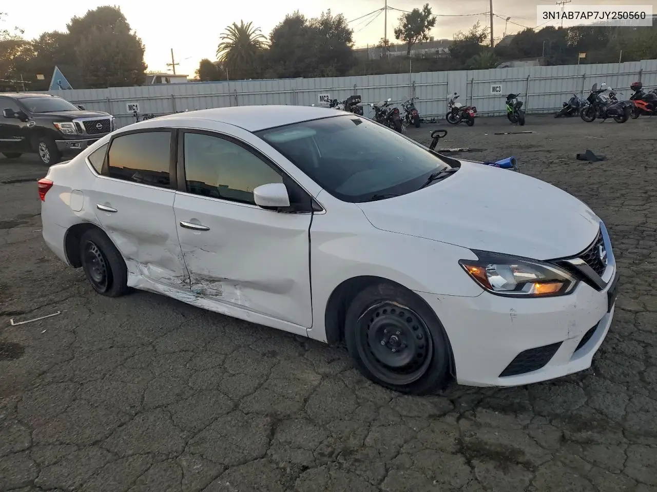 3N1AB7AP7JY250560 2018 Nissan Sentra S
