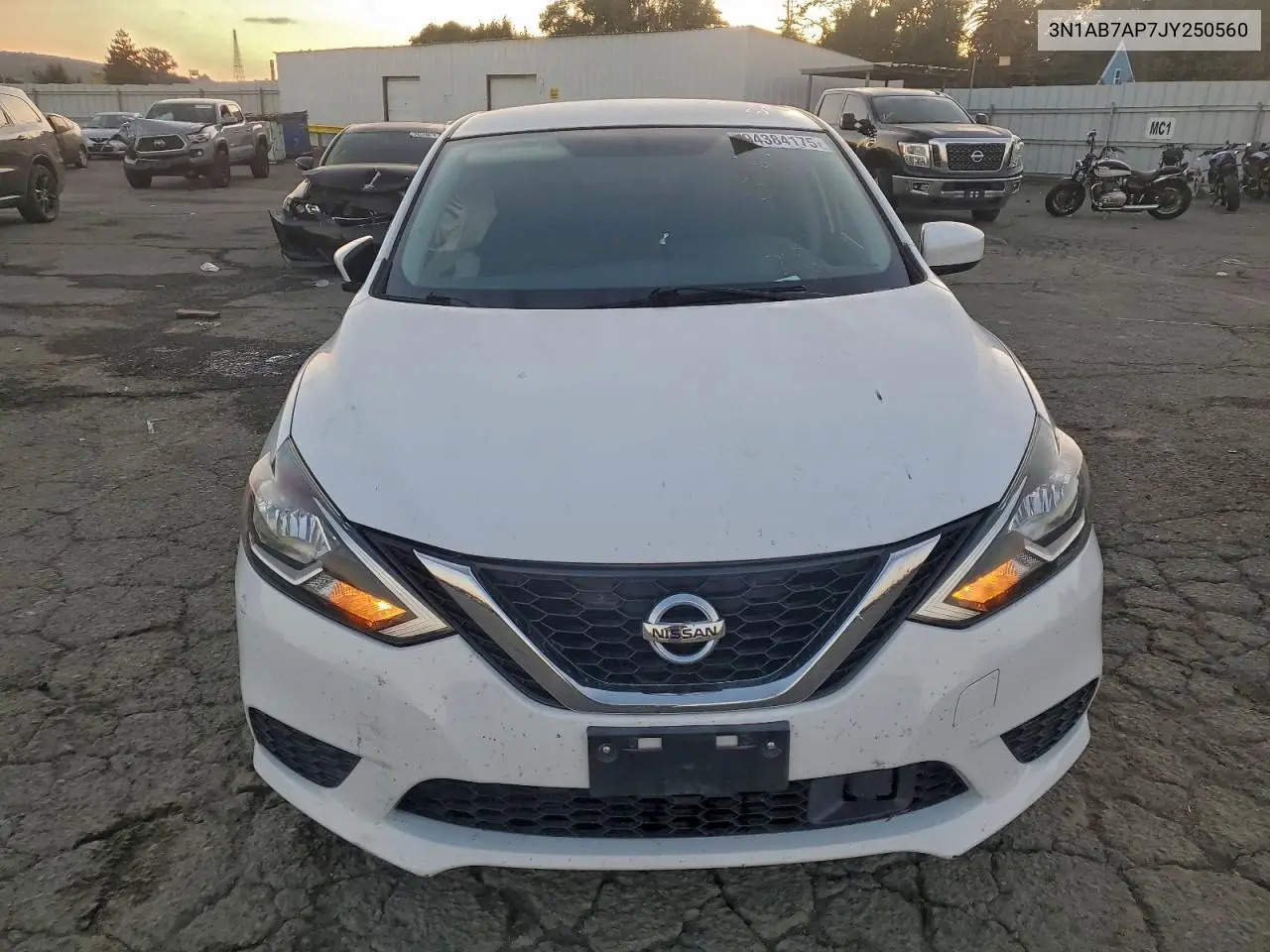 3N1AB7AP7JY250560 2018 Nissan Sentra S