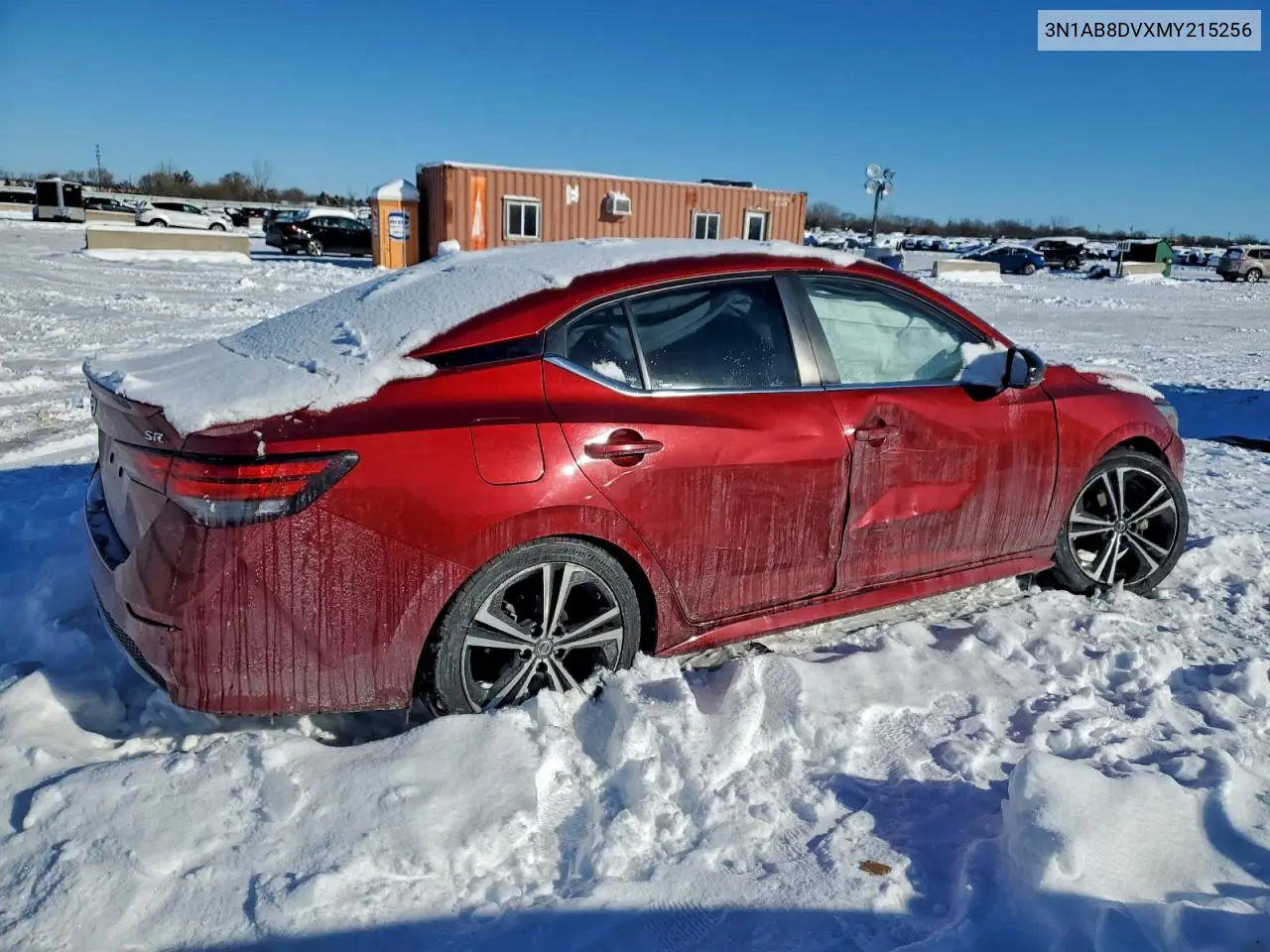 3N1AB8DVXMY215256 2021 Nissan Sentra Sr