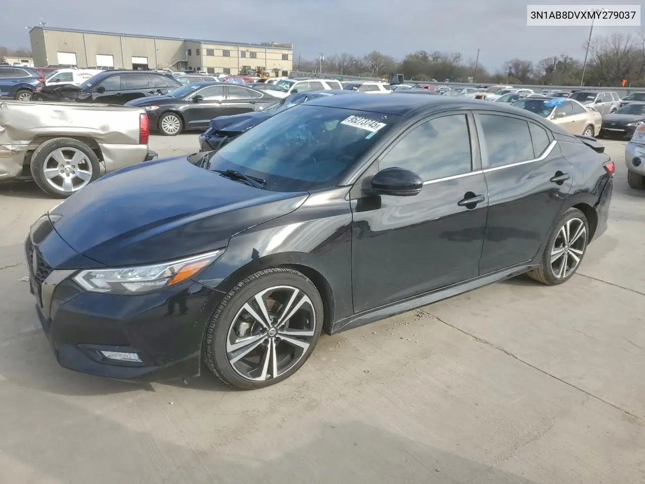 3N1AB8DVXMY279037 2021 Nissan Sentra Sr