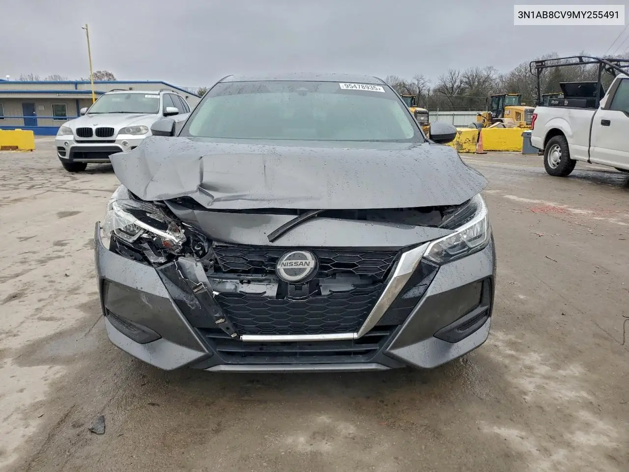 3N1AB8CV9MY255491 2021 Nissan Sentra Sv