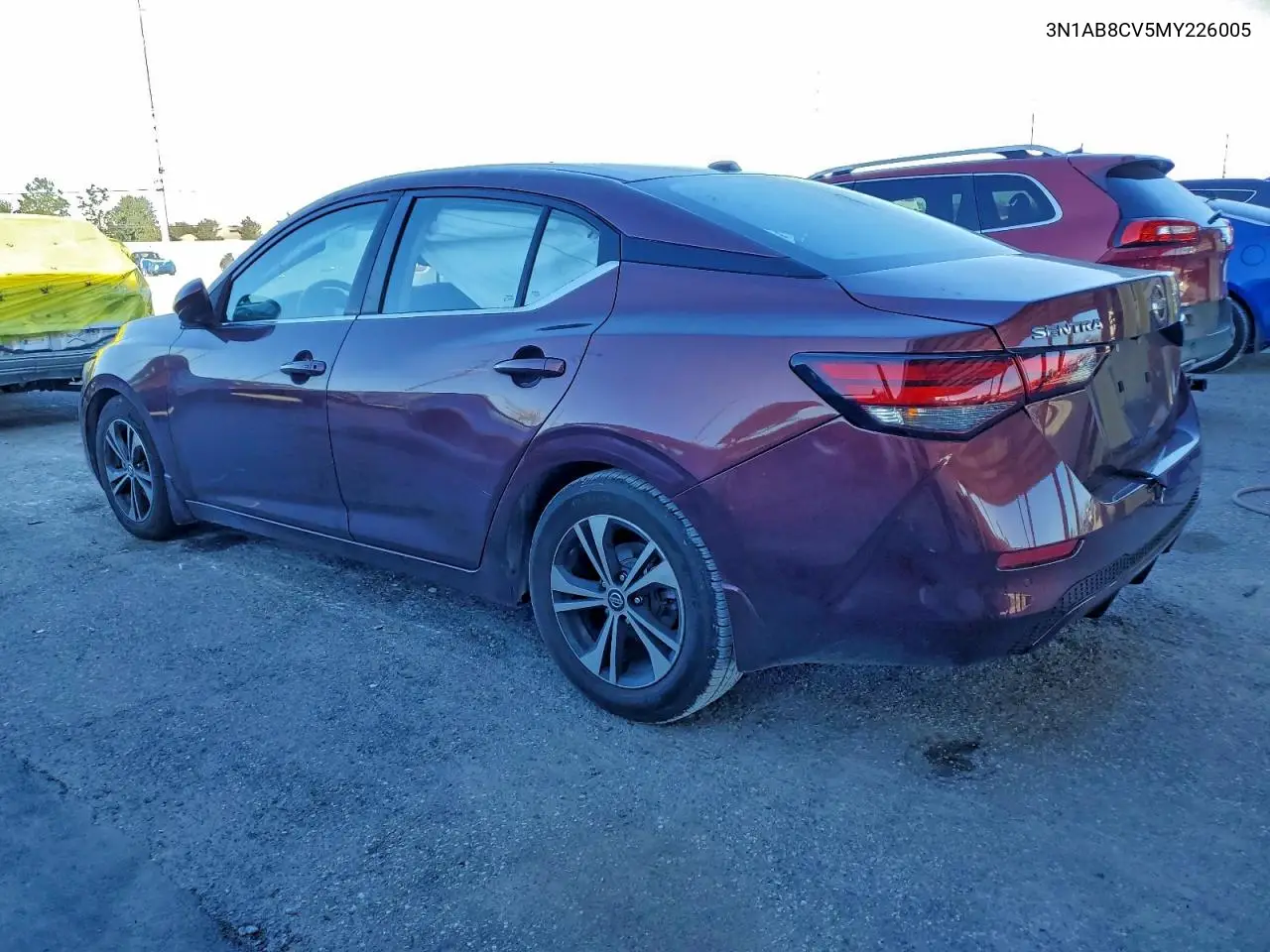 3N1AB8CV5MY226005 2021 Nissan Sentra Sv