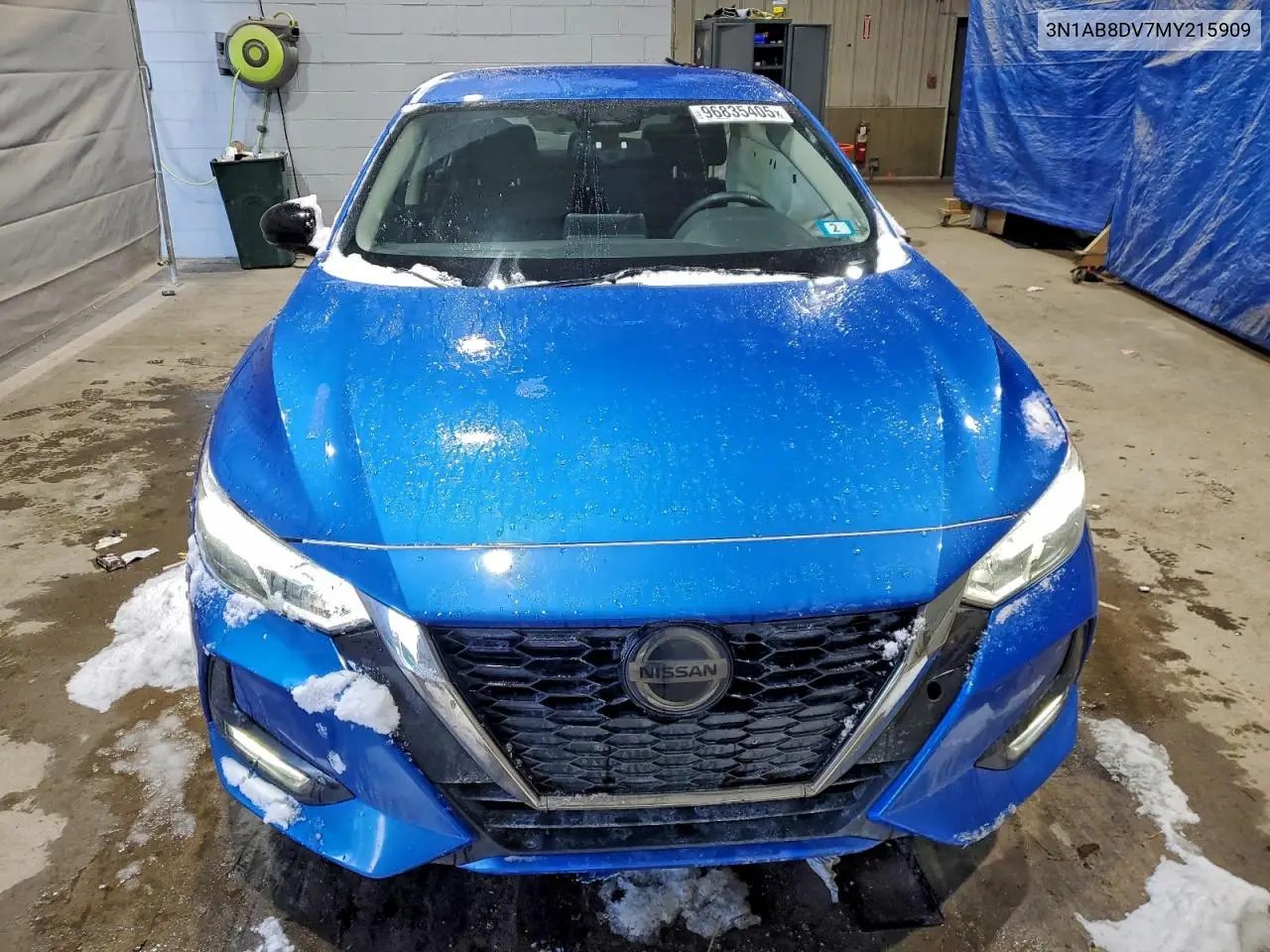 3N1AB8DV7MY215909 2021 Nissan Sentra Sr