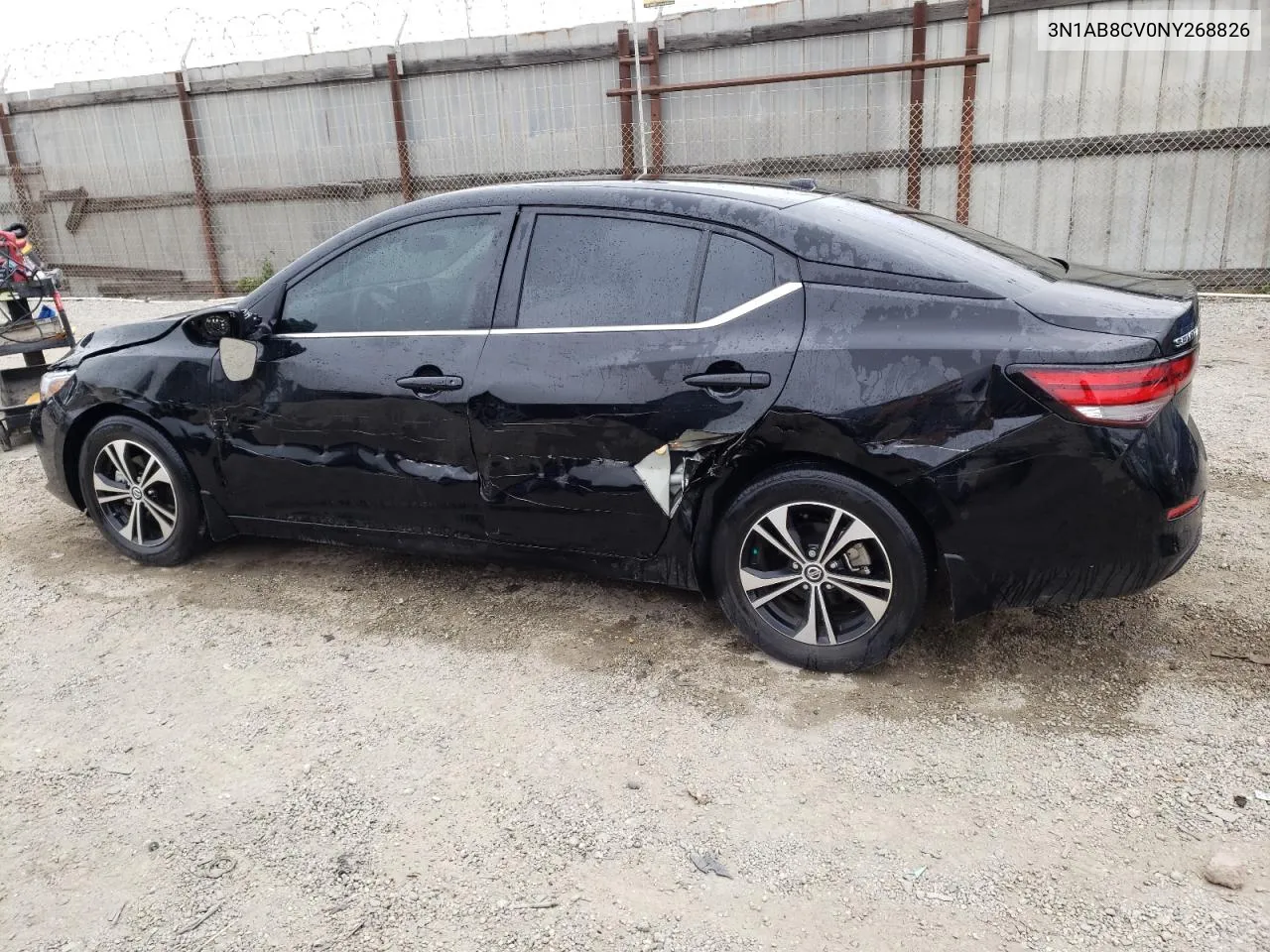 2022 Nissan Sentra Sv VIN: 3N1AB8CV0NY268826 Lot: 51836764