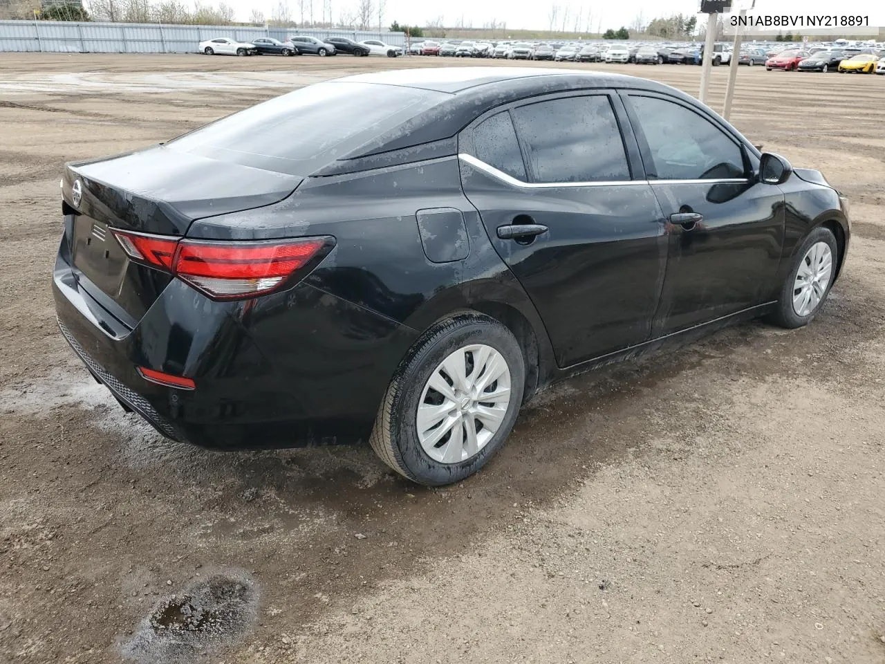 2022 Nissan Sentra S VIN: 3N1AB8BV1NY218891 Lot: 53601544