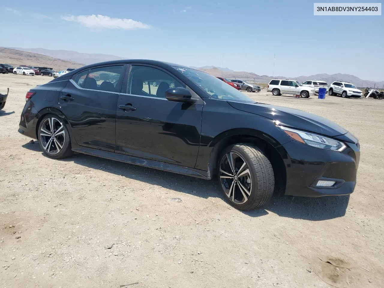 2022 Nissan Sentra Sr VIN: 3N1AB8DV3NY254403 Lot: 62519874