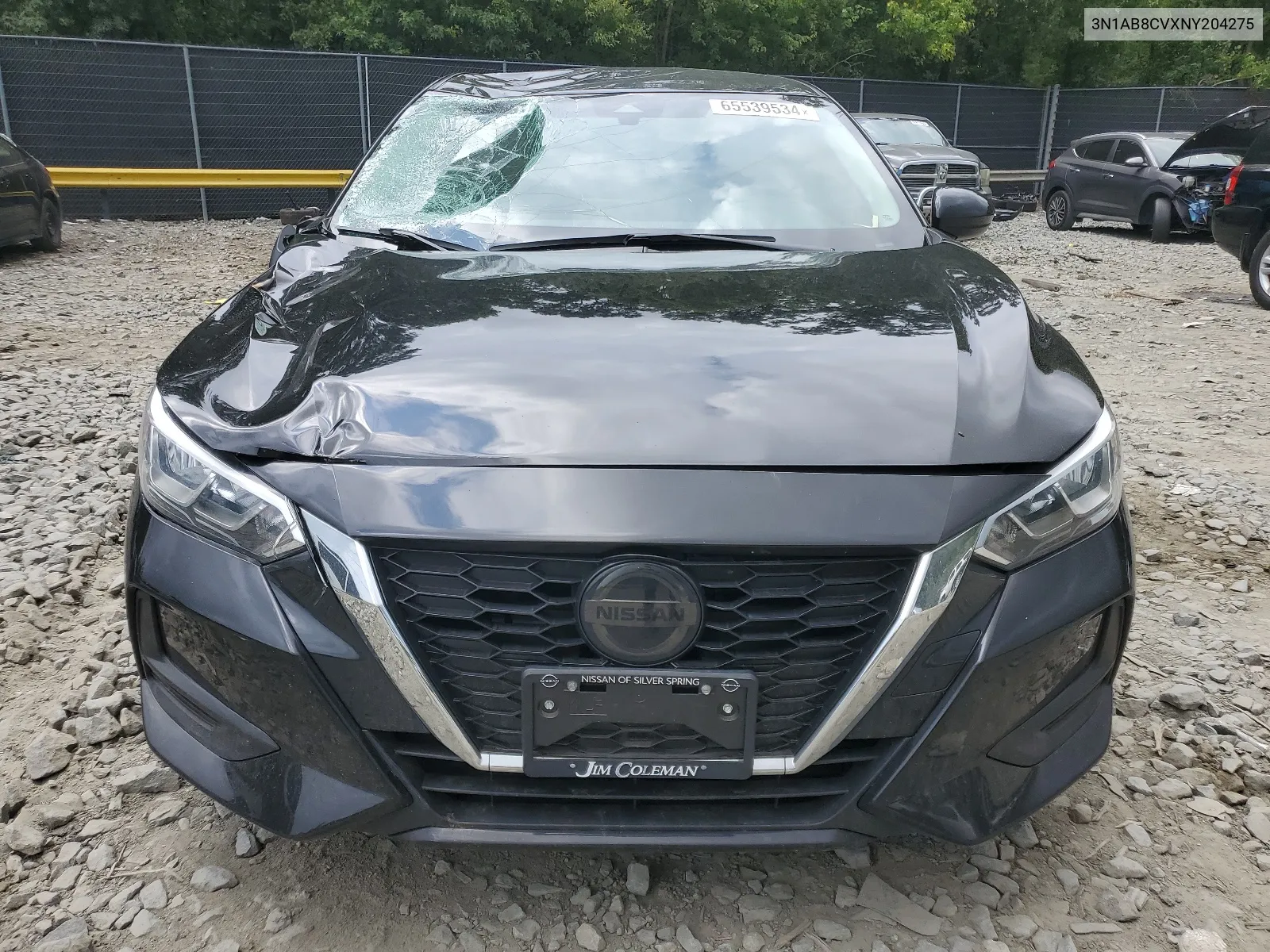 3N1AB8CVXNY204275 2022 Nissan Sentra Sv