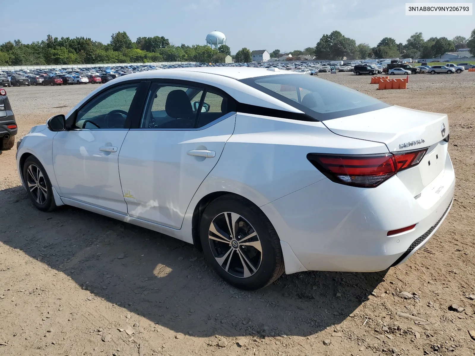 2022 Nissan Sentra Sv VIN: 3N1AB8CV9NY206793 Lot: 68519504