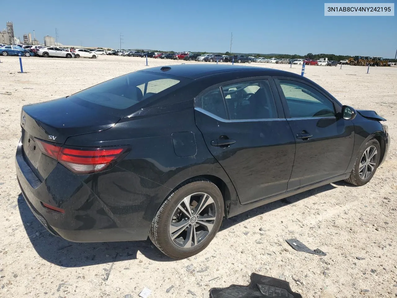 2022 Nissan Sentra Sv VIN: 3N1AB8CV4NY242195 Lot: 70897784