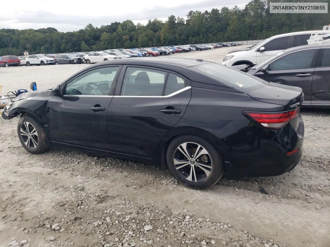 2022 Nissan Sentra Sv VIN: 3N1AB8CV3NY210855 Lot: 72129194