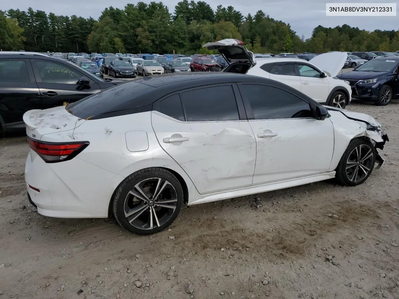 2022 Nissan Sentra Sr VIN: 3N1AB8DV3NY212331 Lot: 72361294